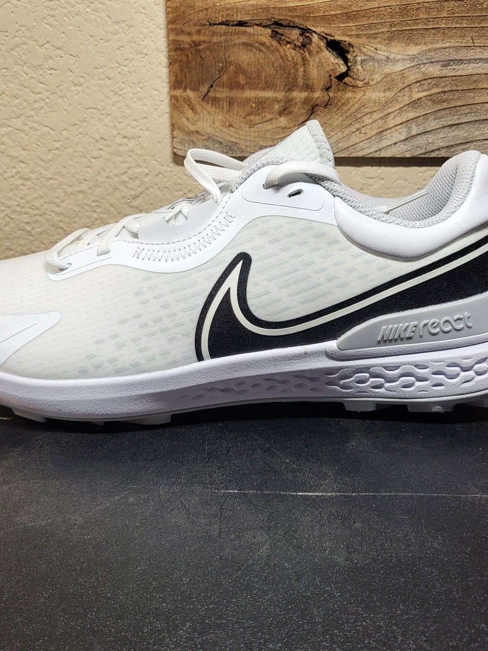 *NEW* Nike React Infinity Pro 2 Golf Shoes White Black DJ5593-101 Men's Size 12